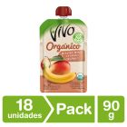 Compota Orgánica Manzana Plátano Mango pack 18 Un