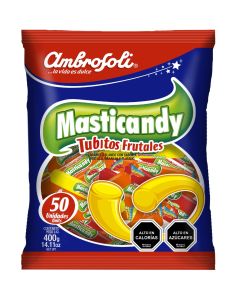 Caluga Masticandy Tubitos 400 gr