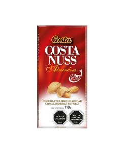Chocolate Costanuss Libre de Azucar 110 gr