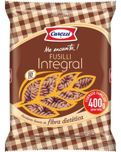 Pasta Fusilli Integral 400 gr