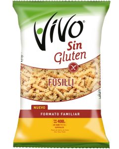 Pasta Fusilli sin Gluten 400 gr