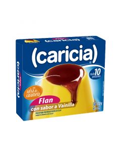 Flan Vainilla Con Caramelo