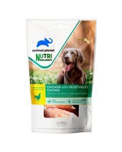 Snack Perro Treats Trozos Pollo 100 gr