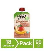 Compota Orgánica Manzana Plátano Mango pack 18 Un