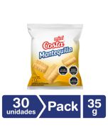 Galleta Mini Mantequilla pack 30 Un
